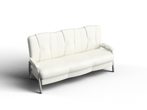 Organic Modern Three-seater Sofa