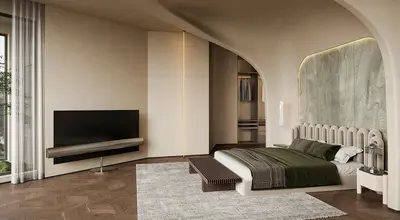 Modern Wabi-Sabi Home Bedroom