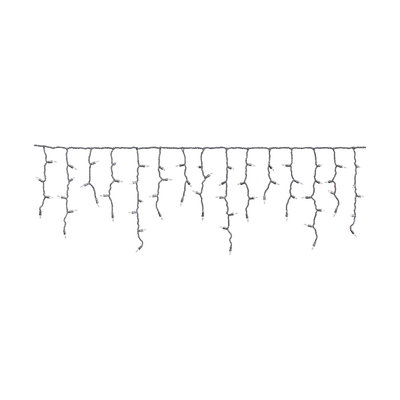 Plastic curtain string lights 01 3d model
