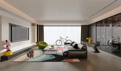 Modern Home Living Room