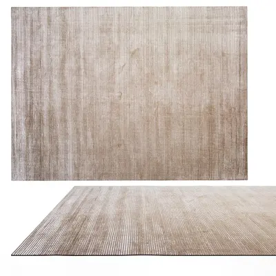Wabi Sabi Textured Area Rug 3d model