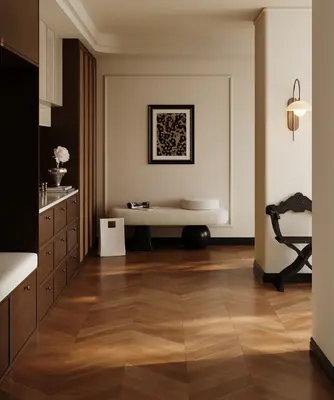 Mid-Century Modern Entrance Hall