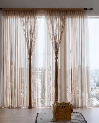 Modern Sheer Curtain