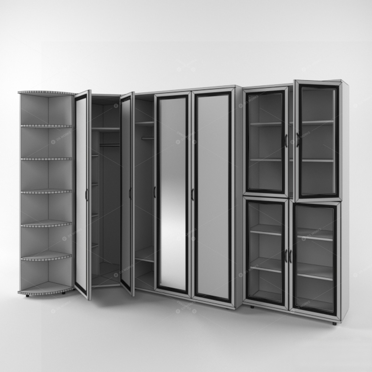 Cabinets 3D Models 2