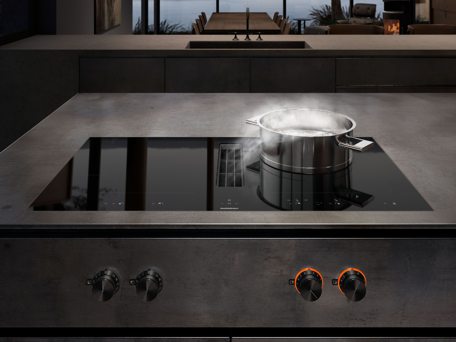 Modern Kitchen Stove