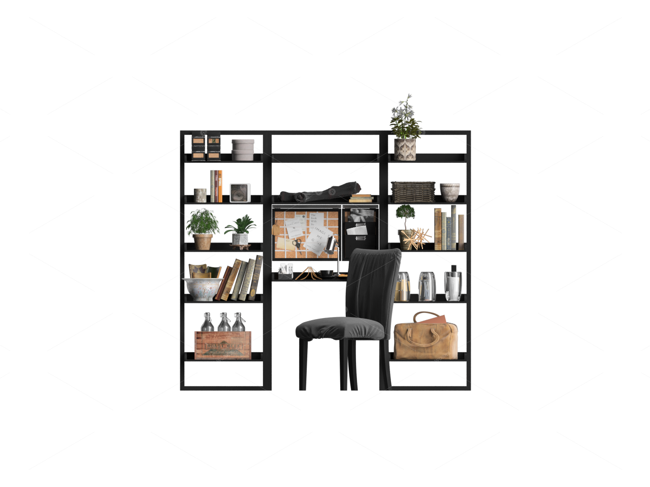 Shelves 3D Models 2