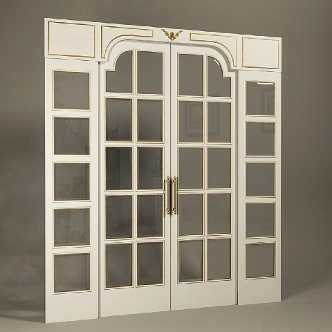 Modern Double Door