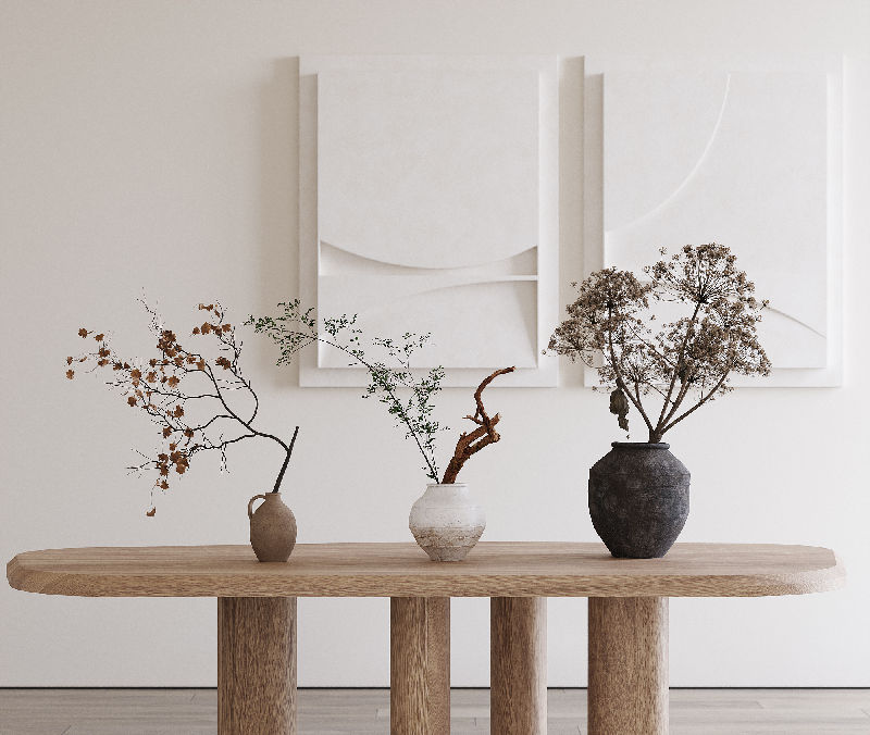 Wabi-Sabi Floral Arrangement