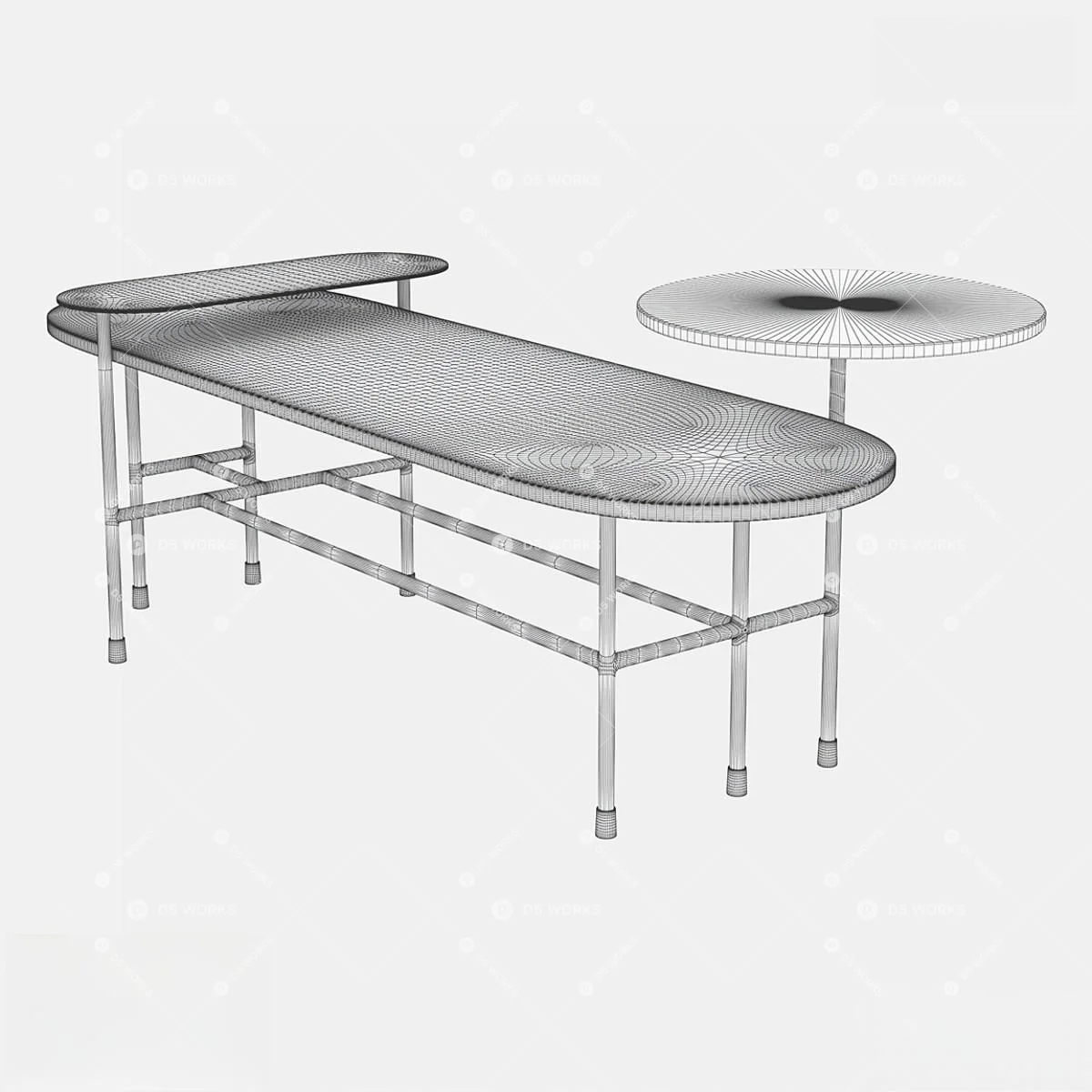 Modern Coffee Table 3d model thumbnail 2