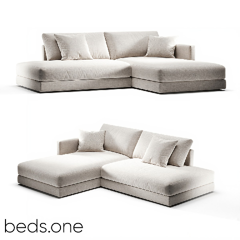 Modern Three-seater Sofa