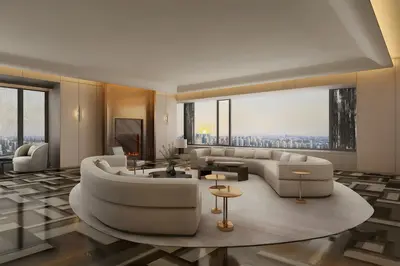 Modern Home Living Room 3d model