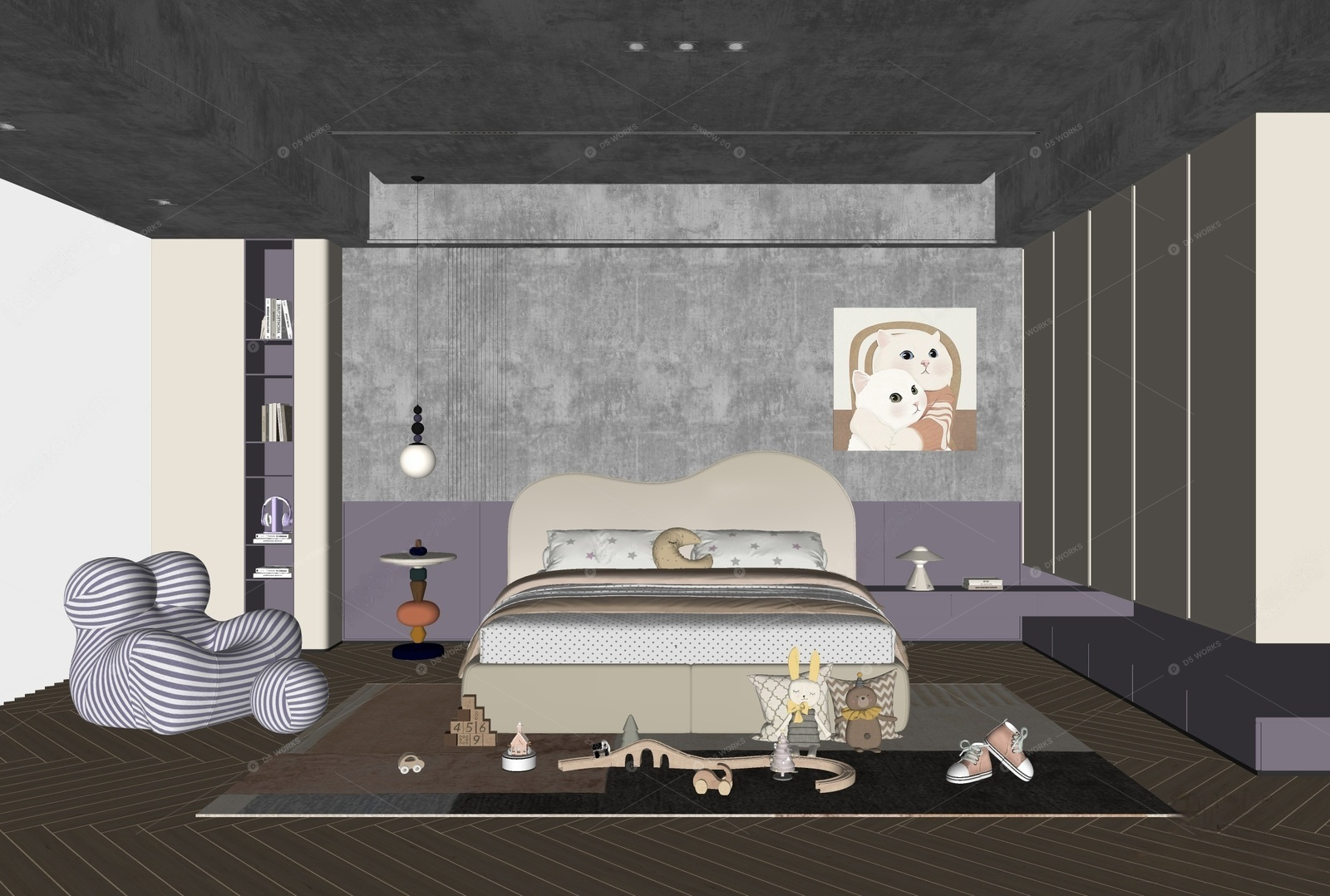Children's Rooms 3D Models 2