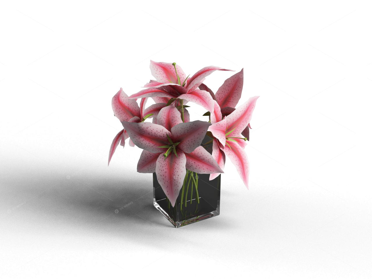 Vases & Floral Arrangements 3D Models