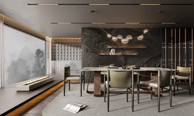 Modern Dining Room (Villa)