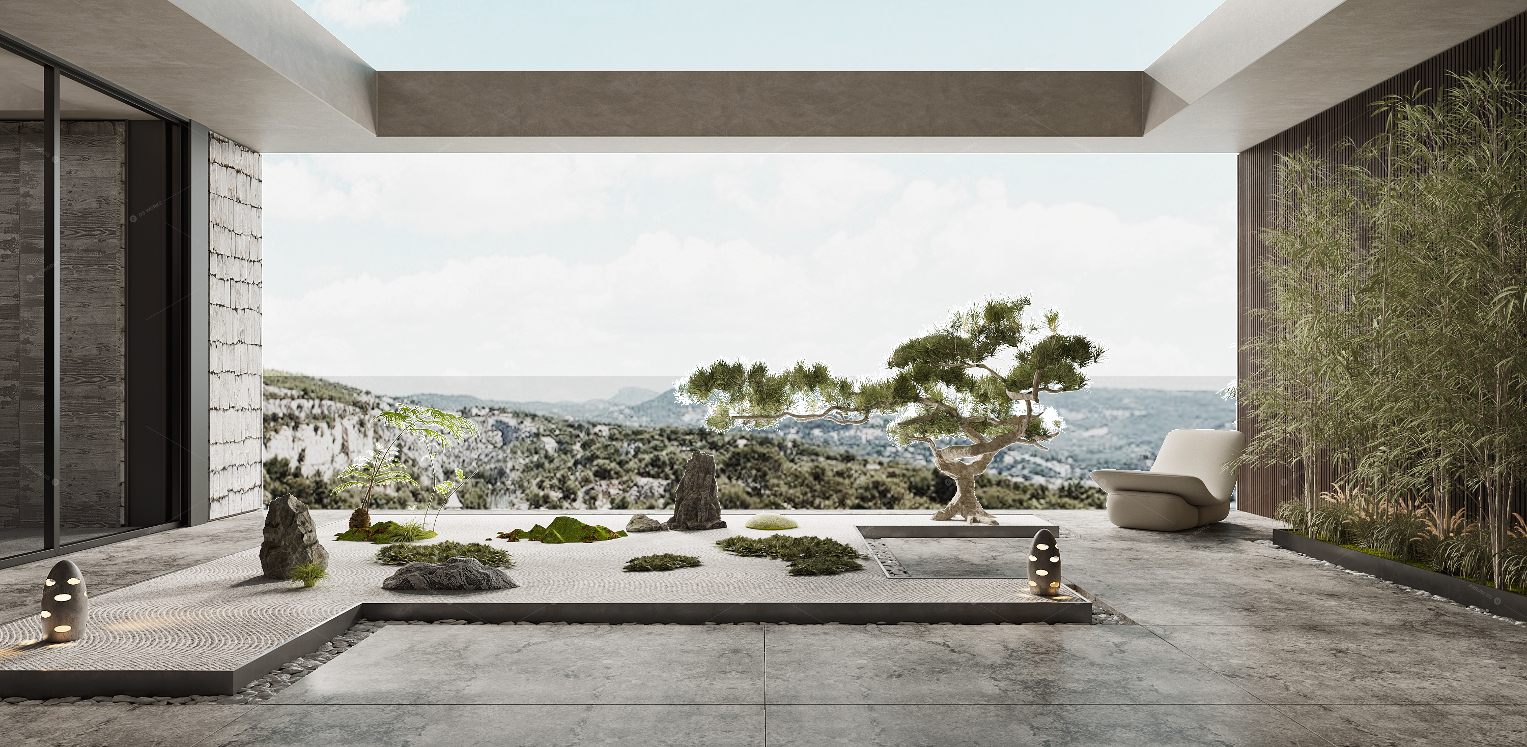 Gardens & Balconies 3D Models