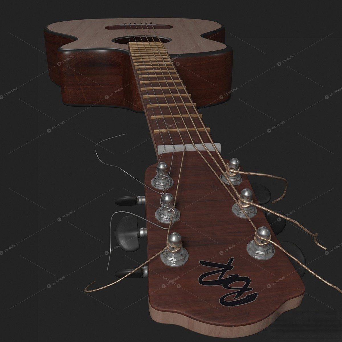 Musical Instruments & Art Supplies 3D Models 2