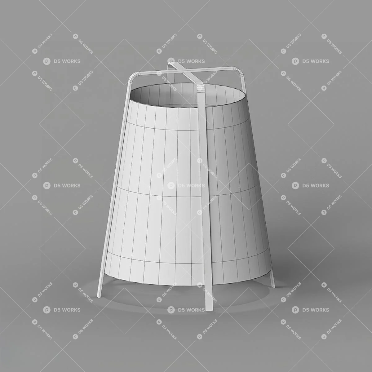 Floor Lamp 3d model thumbnail 2