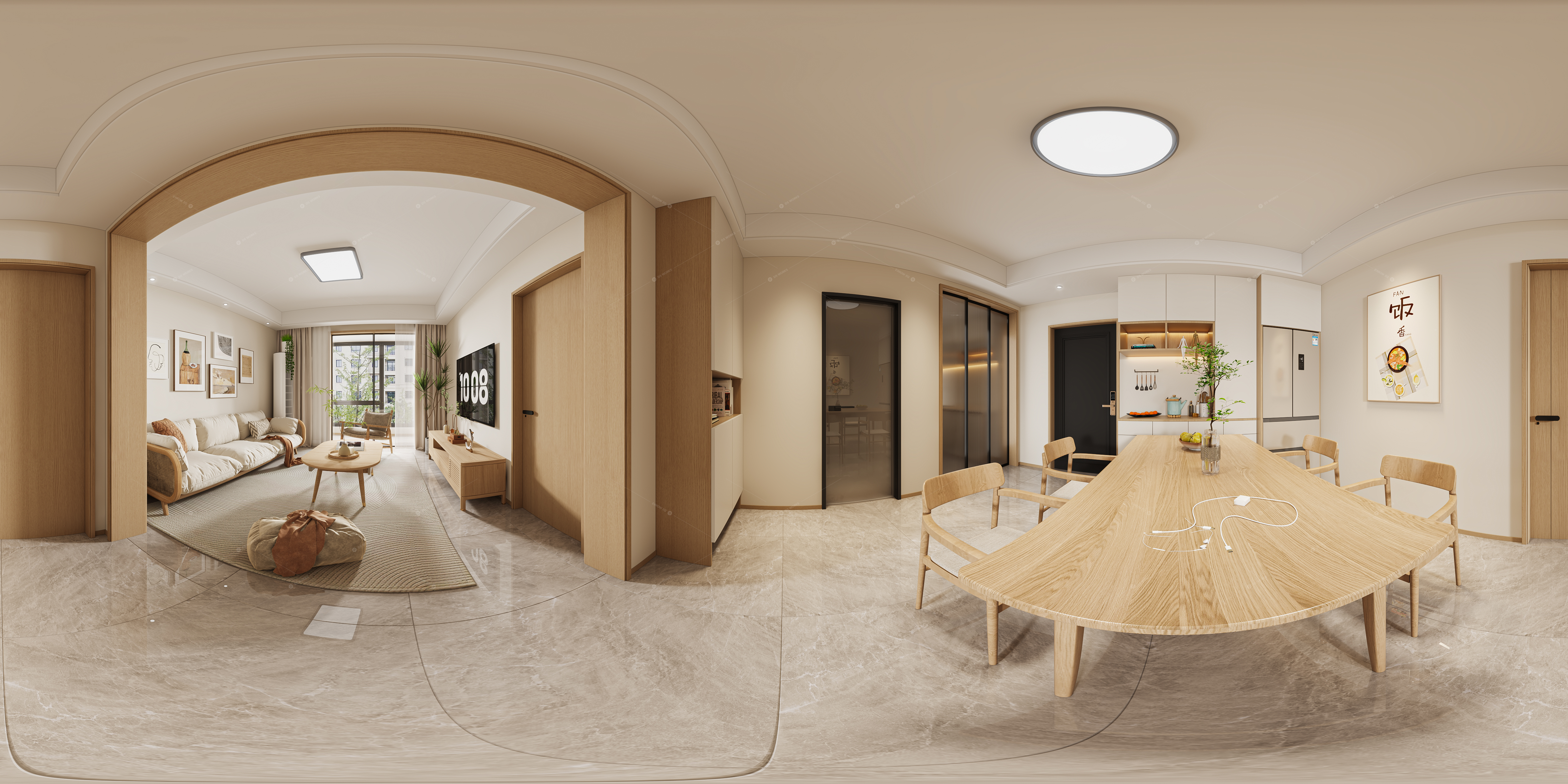 Living & Dining Rooms 3D Models 4