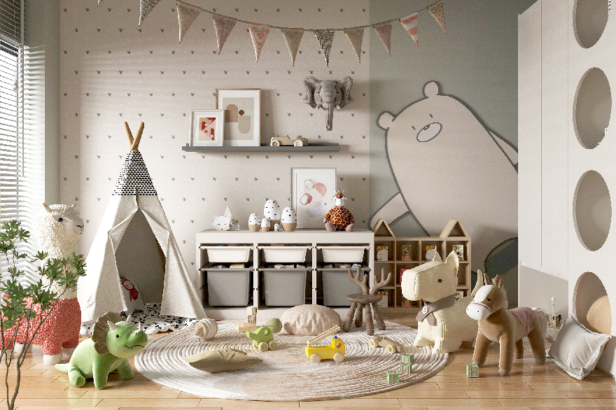 Modern Children's Playroom