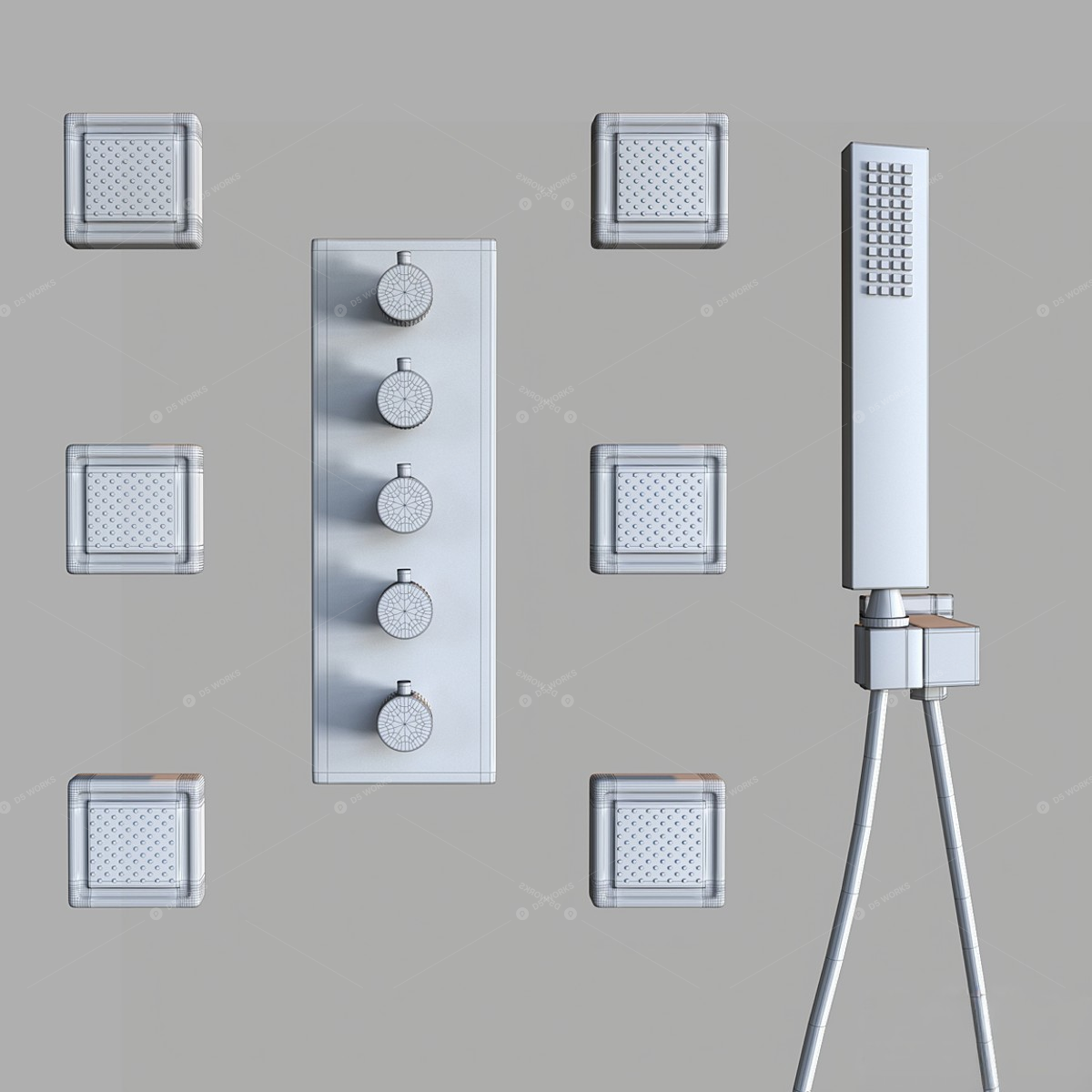 Bathroom Fixtures 3D Models 2