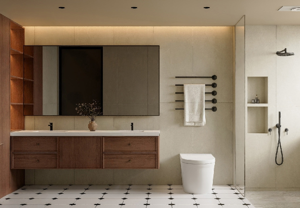 Mid-Century Modern Bathroom