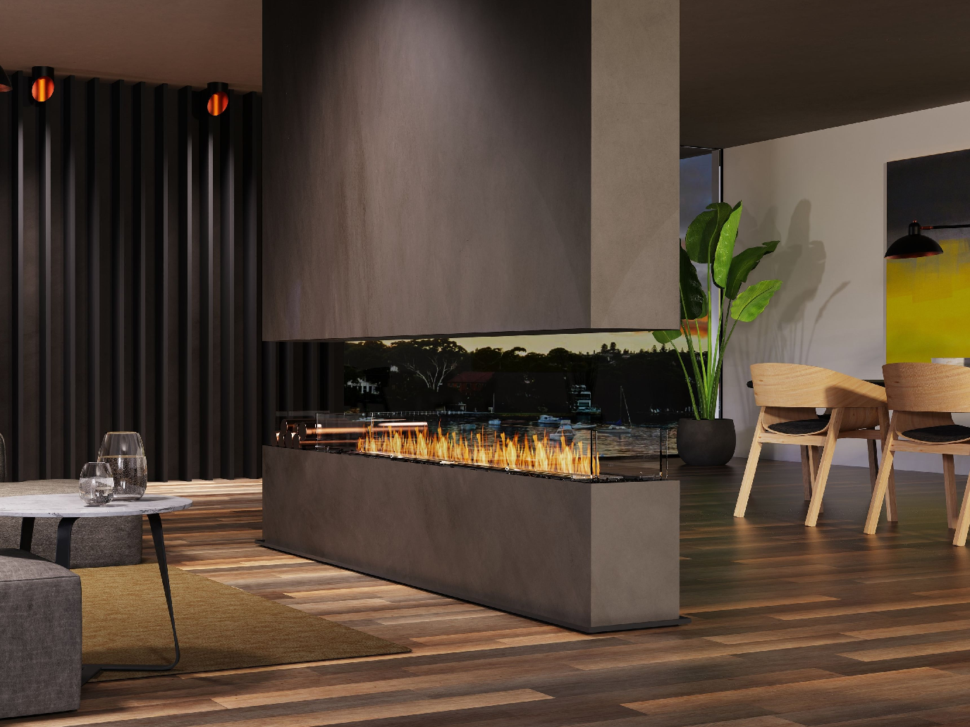 Modern Fireplace