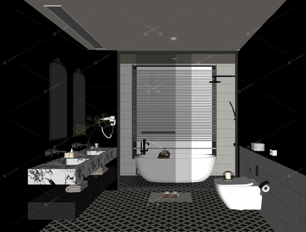 Bathrooms 3D Models 2
