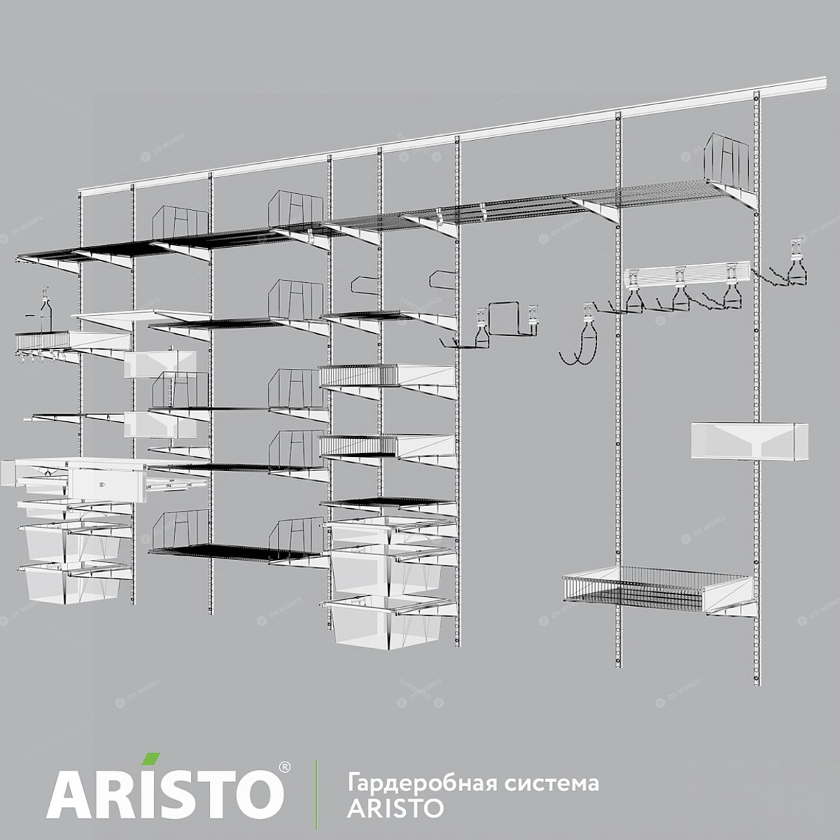 Shelves 3D Models 2