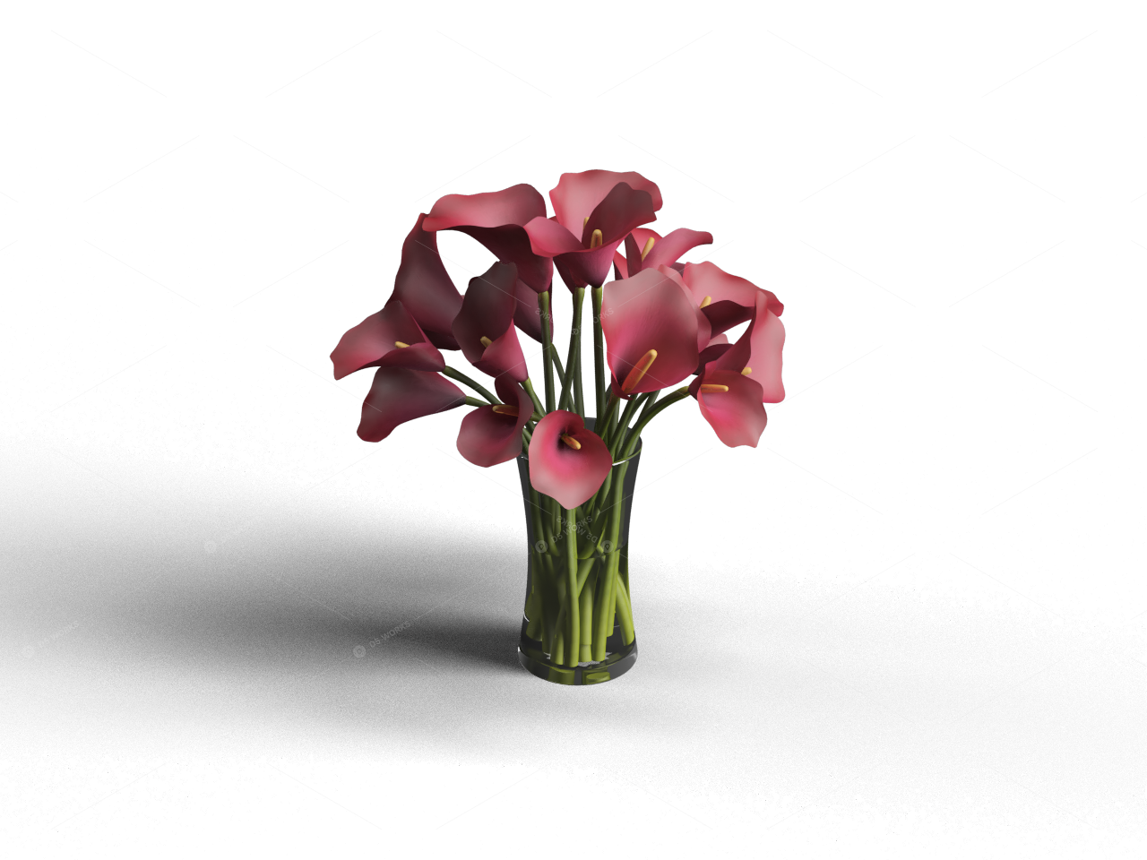 Vases & Floral Arrangements 3D Models