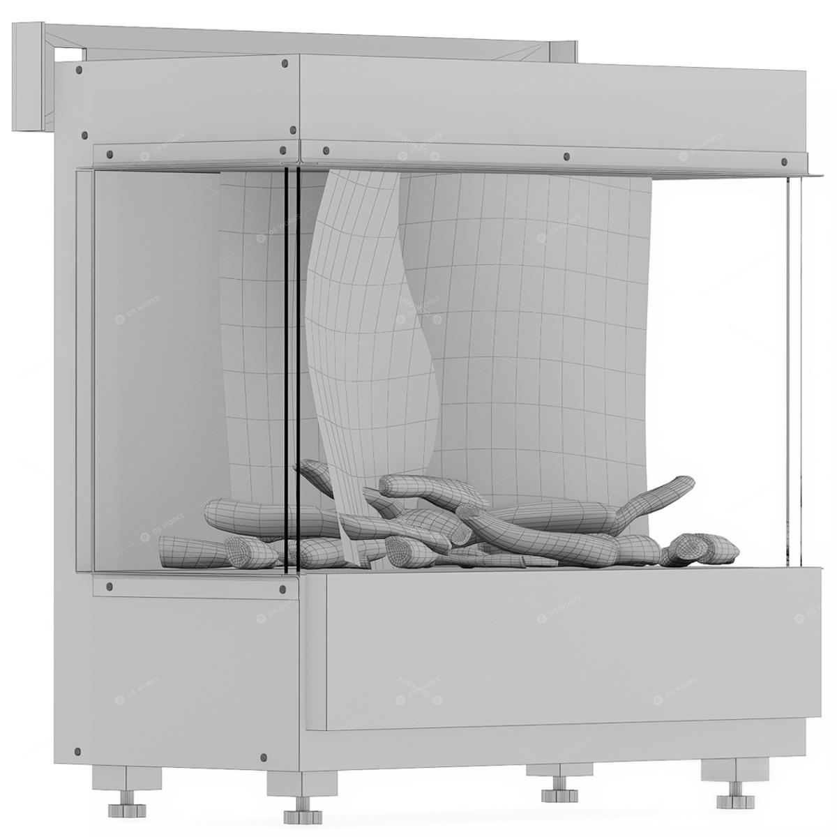 Fireplaces 3D Models 3