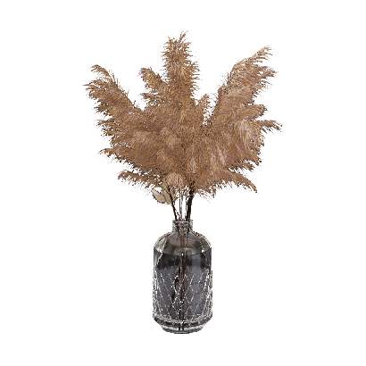 Floral Vase Design Modern transparent vase decoration 03