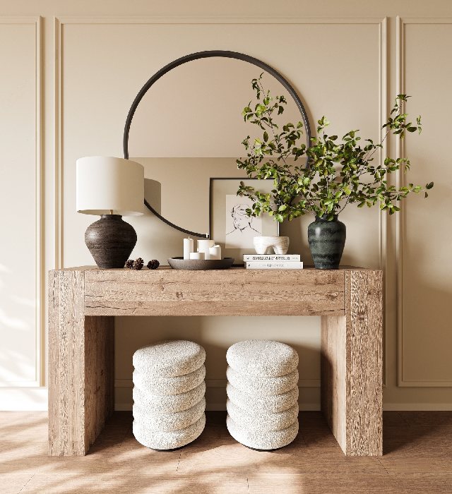 Wabi-Sabi Entrance Hall