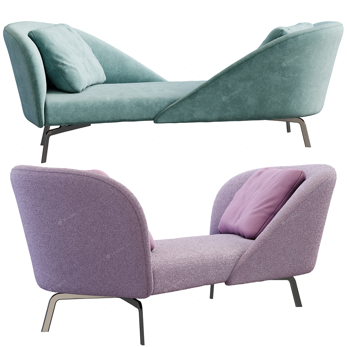 Sofas 3D Models