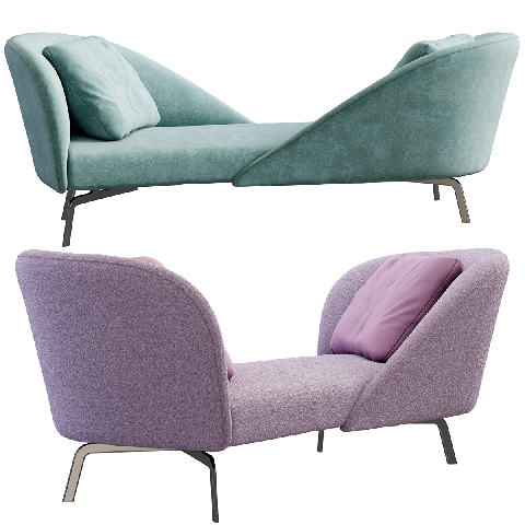 Light Luxury Chaise Lounge 