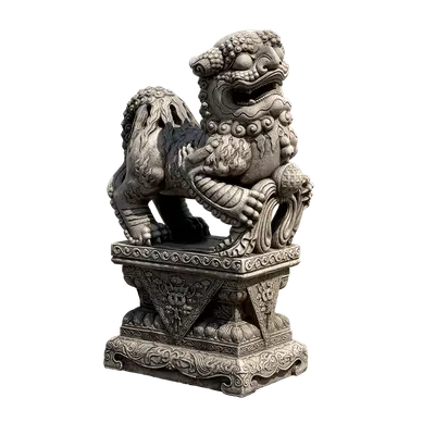 Stone Lion 3d model