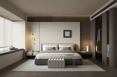 Modern Organic Modern Home Bedroom