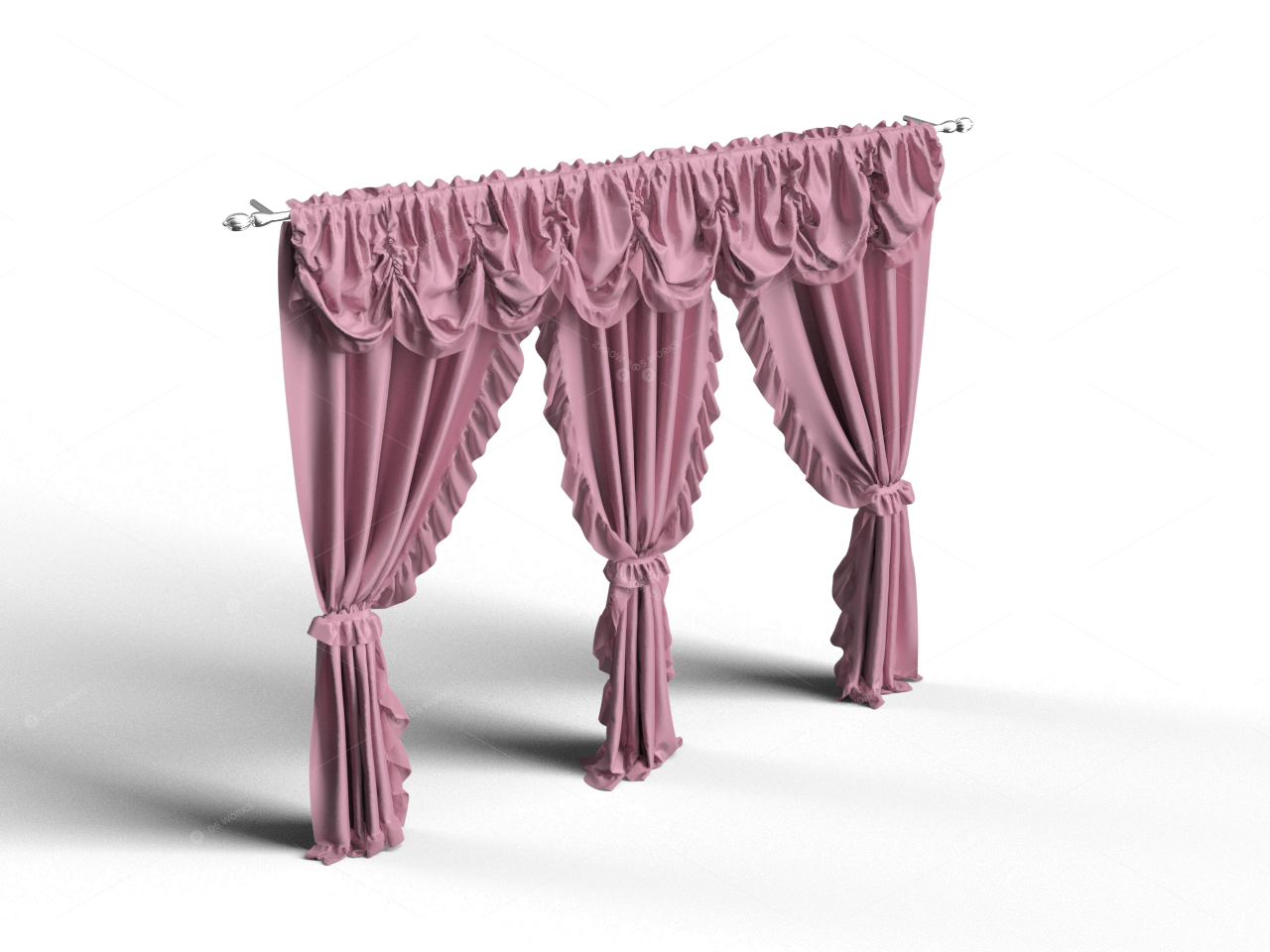 Curtains 3D Models