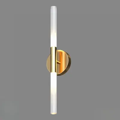 Minimalist Linear Wall Lamp 3d model