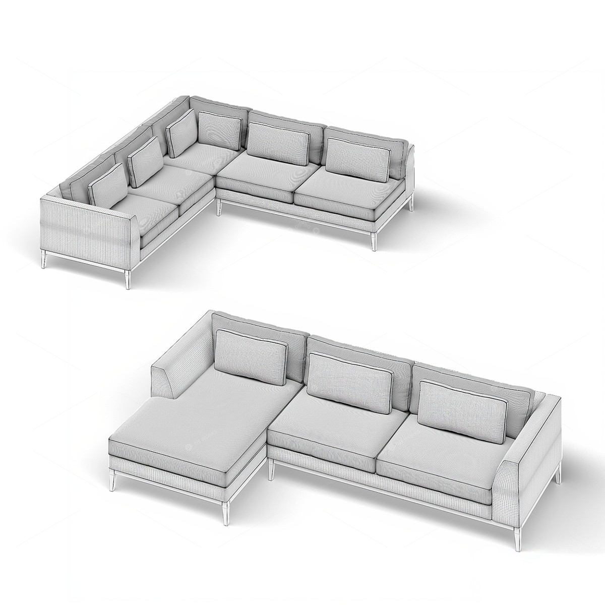 Sofas 3D Models 4