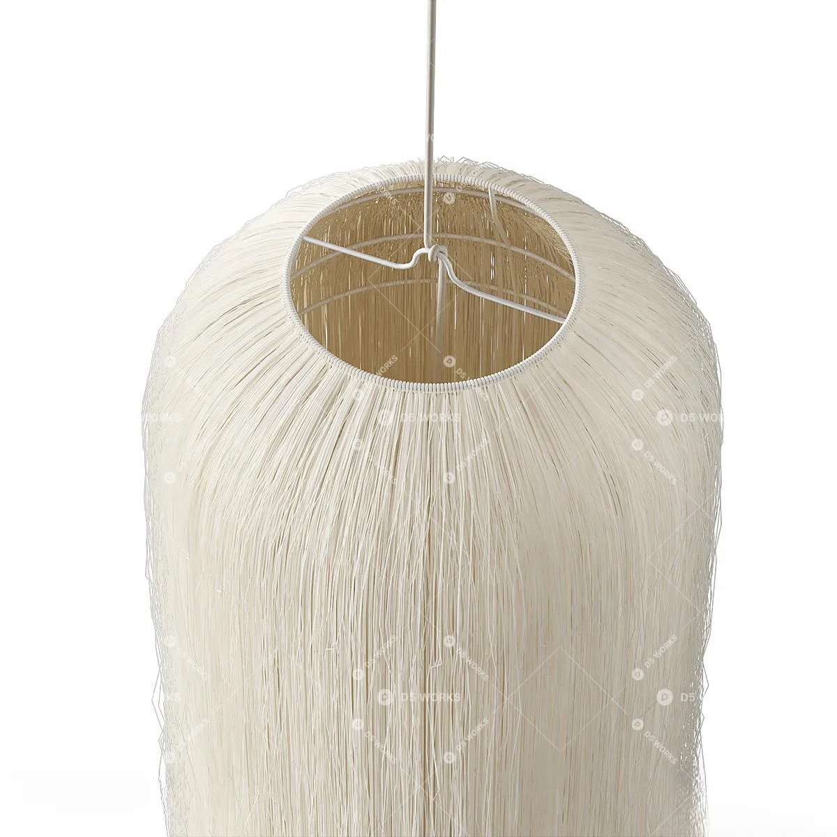 Tassel Pendant Lamp 3d model thumbnail 2