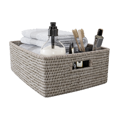 Bath Products woven toiletry basket