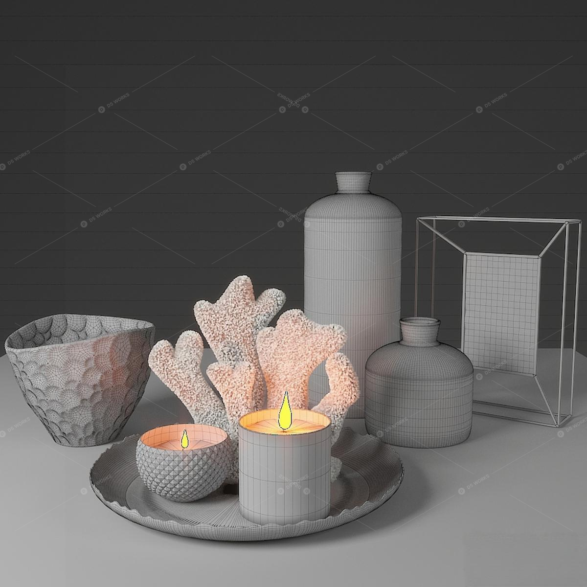 Decorative Sets 3D Models 2