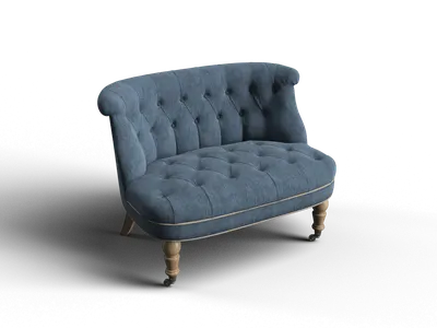 Retro Two-seater Sofa