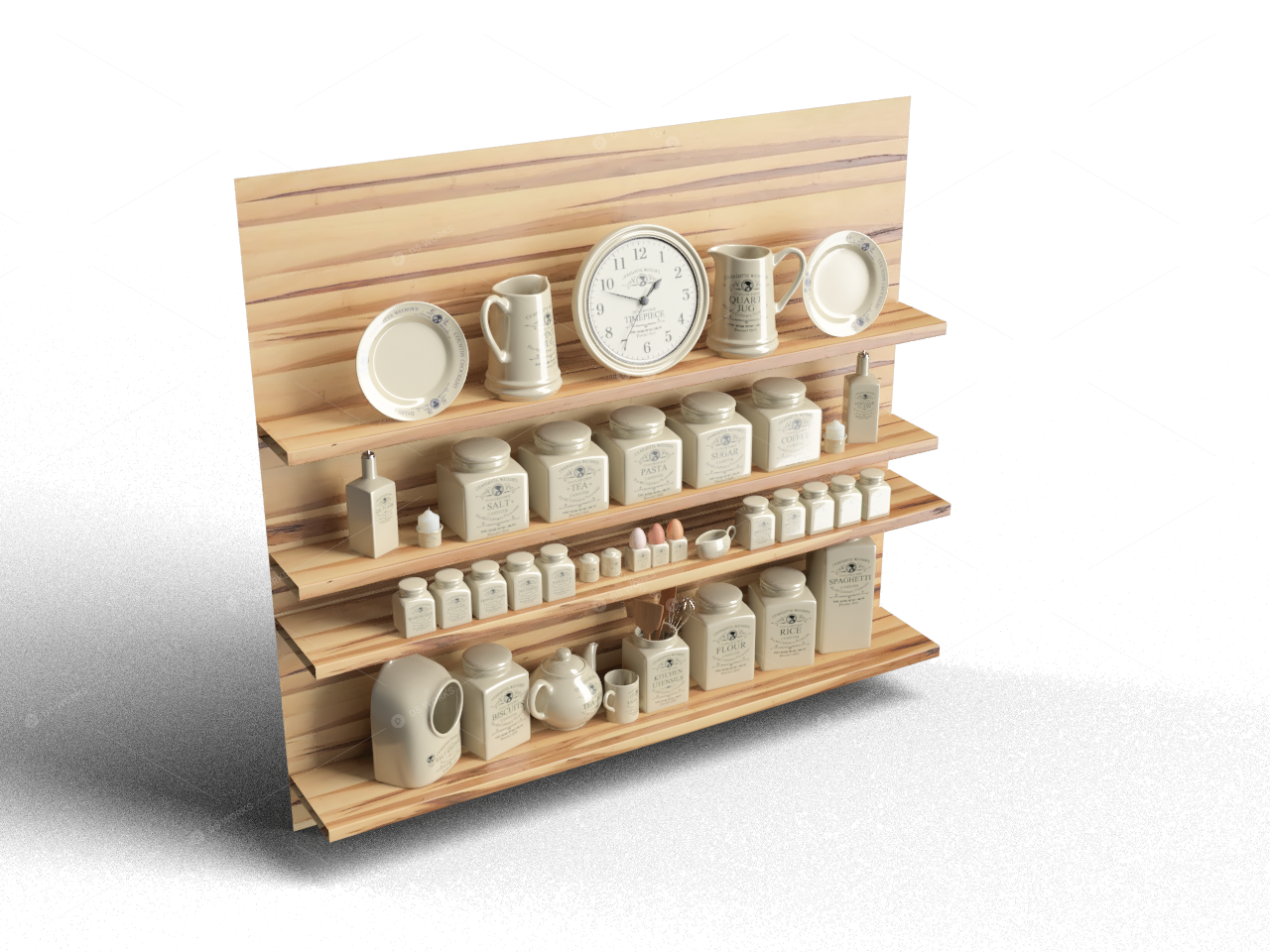 Condiments 3D Models