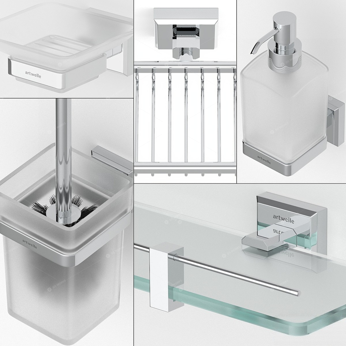 Bathroom Fixtures 3D Models 3
