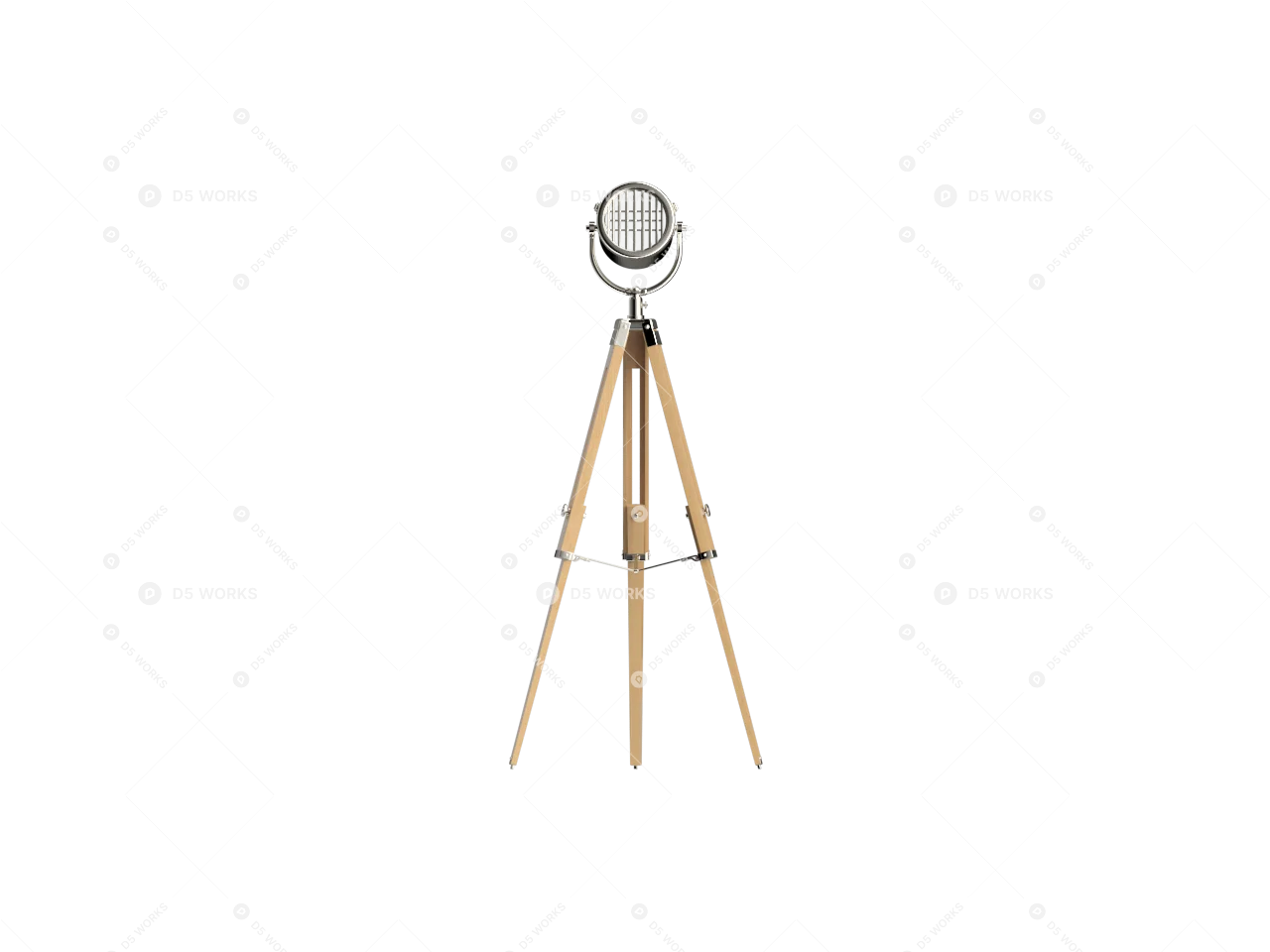 Spotlight 3d model thumbnail 2