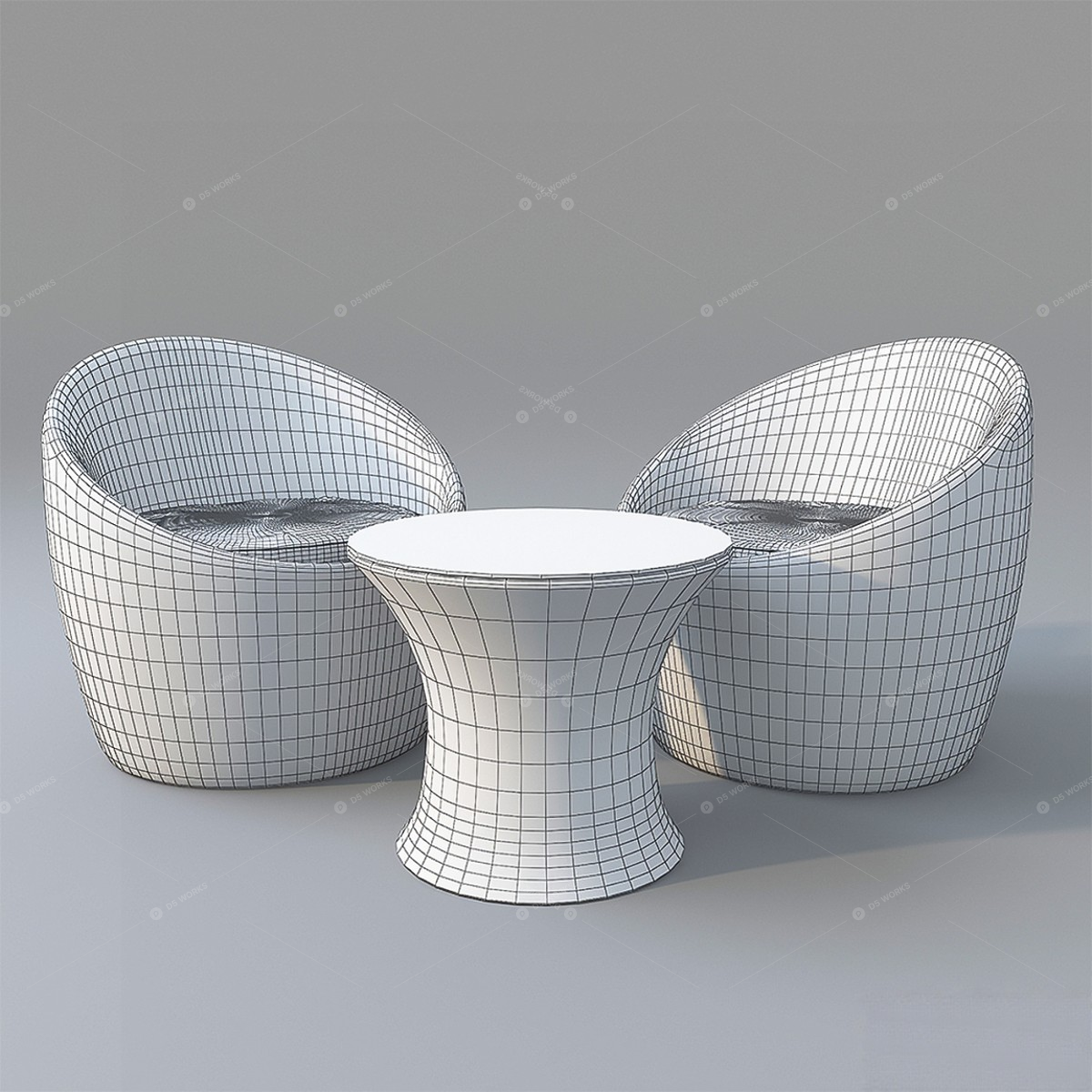 Outdoor Furniture 3D Models 2