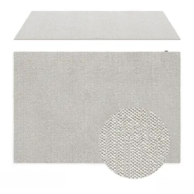 Minimalist Woven Area Rug 3d model
