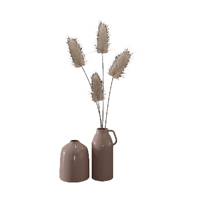 Floral Vase Design Modern Brown Vase Decoration