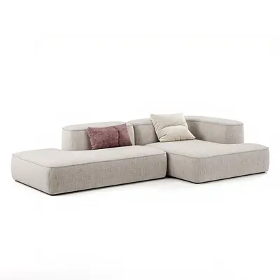 Organic Modern Three-seater Sofa